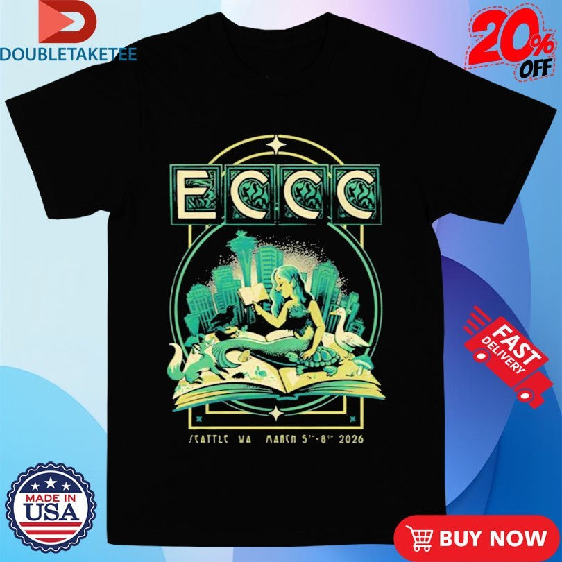 Official ECCC Seattle, WA March 5-8 2026 Book Fox Girl Shirts