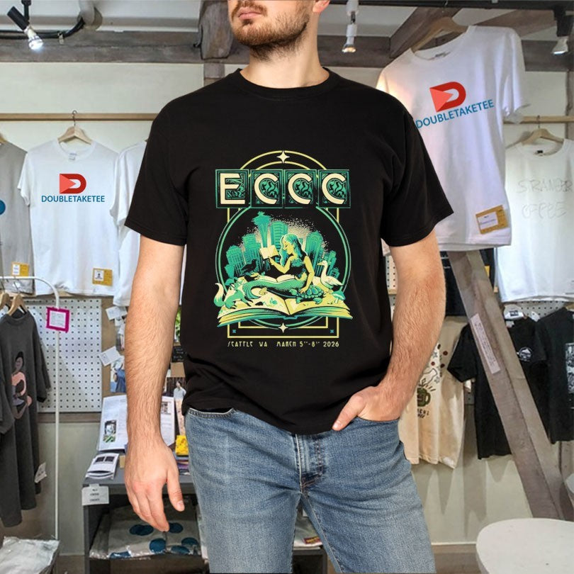 Official ECCC Seattle, WA March 5-8 2026 Book Fox Girl Shirts