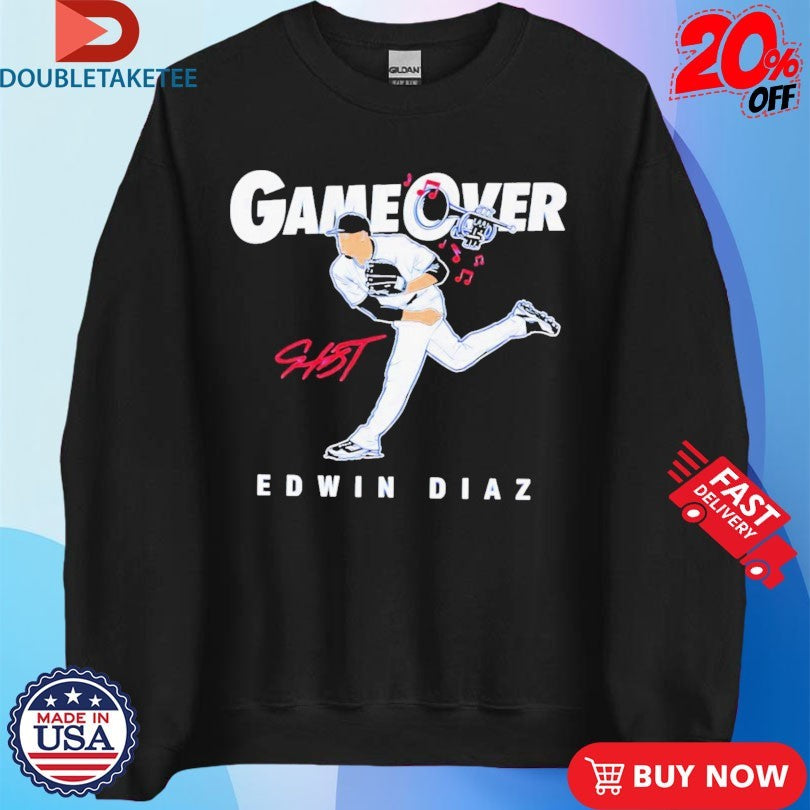 Official Edwin Diaz Game Over Los Angeles Dodgers Signature Shirts