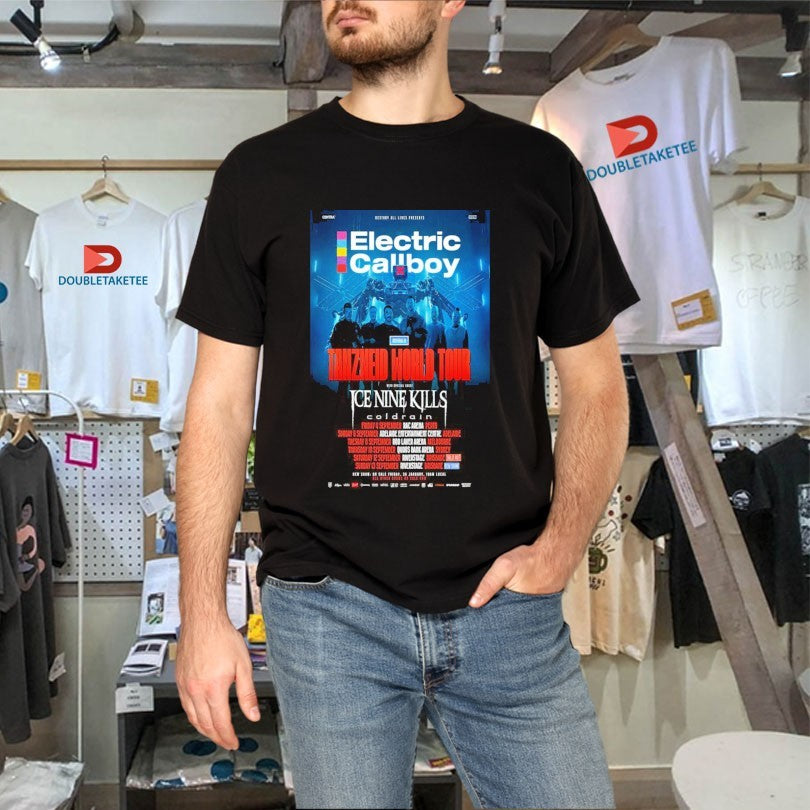 Official Electric Callboy Tanzneid World Tour 2026 Dates Shirts