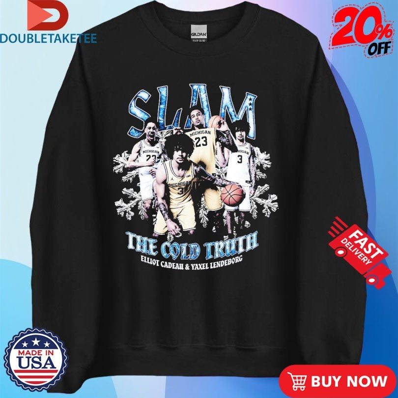 Official Elliot Cadeau And Yaxel Lendeborg SlamU The Cold Truth Winter Christmas Shirts