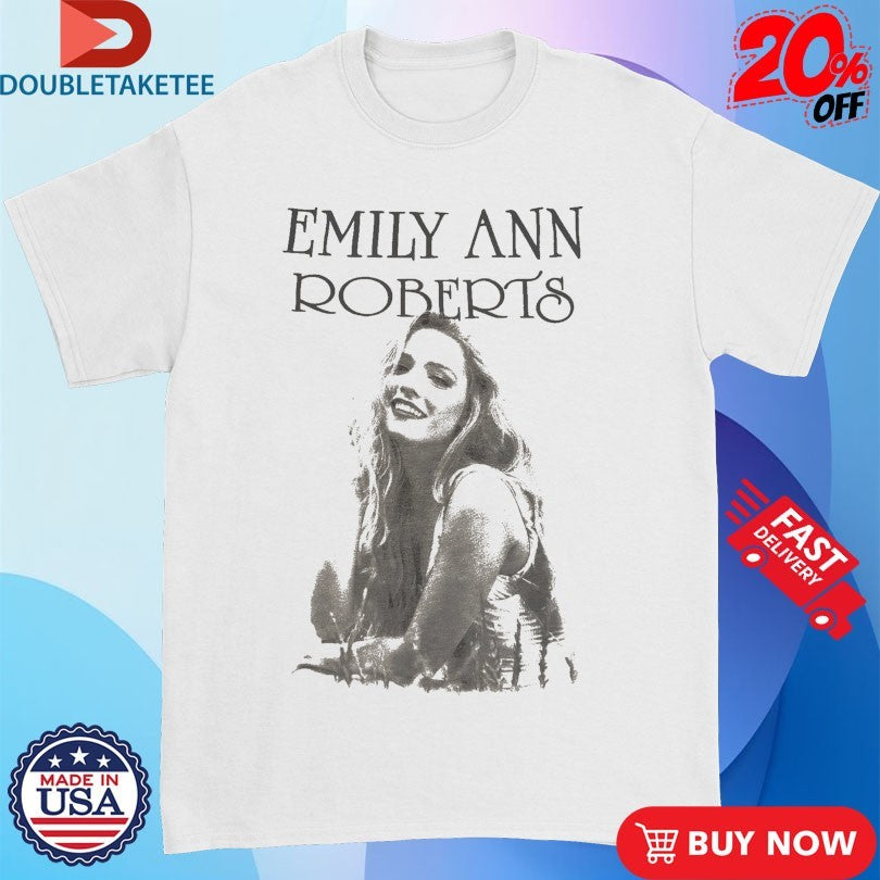 Official Emily Ann Roberts Black And White Photo Shirts