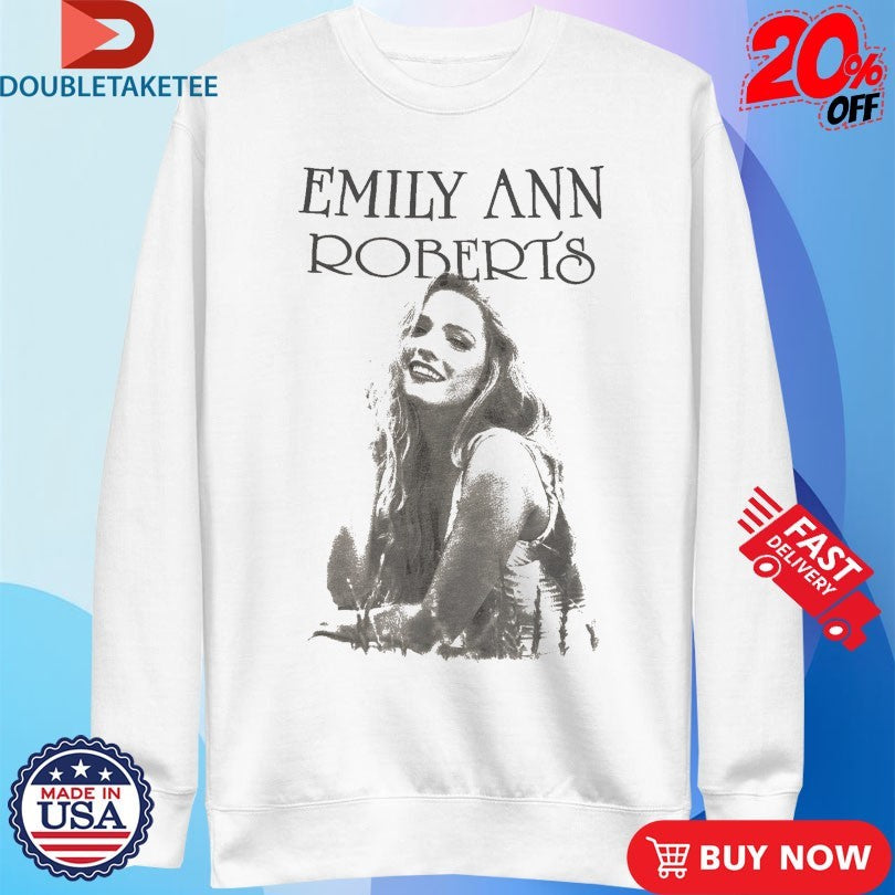 Official Emily Ann Roberts Black And White Photo Shirts