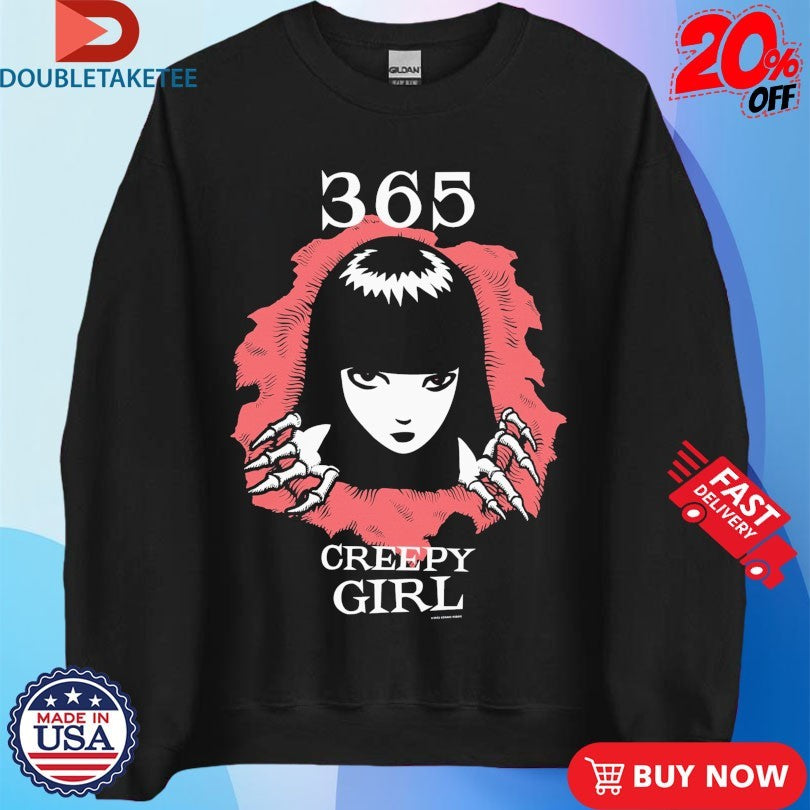 Official Emily The Strange 365 Creepy Girl Shirts
