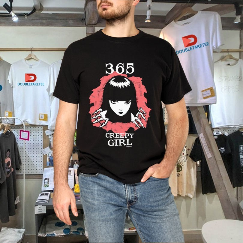 Official Emily The Strange 365 Creepy Girl Shirts
