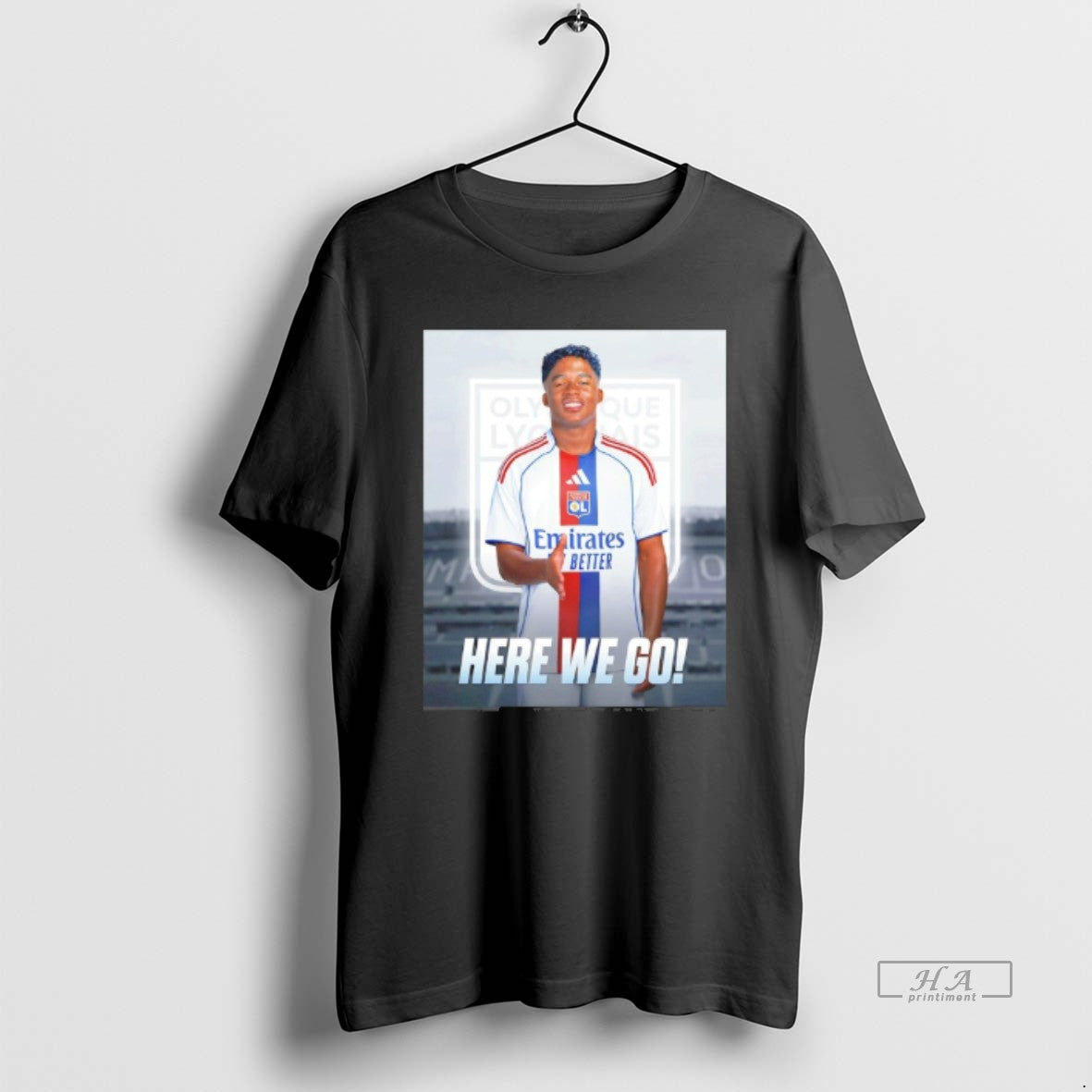 Official Endrick To Olympique Lyon Here We Go T-Shirts, Hoodie, Sweatshirt | DripVista.com