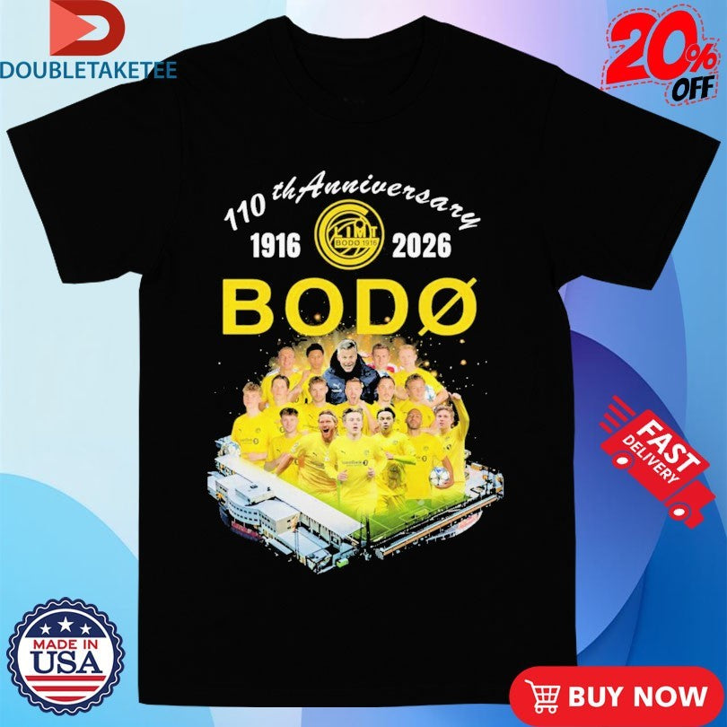 Official FK Bodo Glimt 110th 110th Anniversary 1916 2026 Shirts