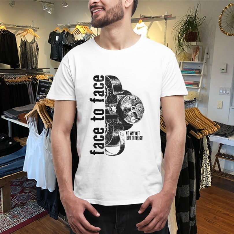 Official Face To Face No Way Out But Through Shirts