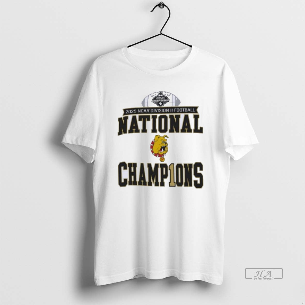 Official Ferris State Bulldogs 2025 Ncaa Dii Football National Champions T-Shirts, Hoodie, Sweatshirt | DripVista.com
