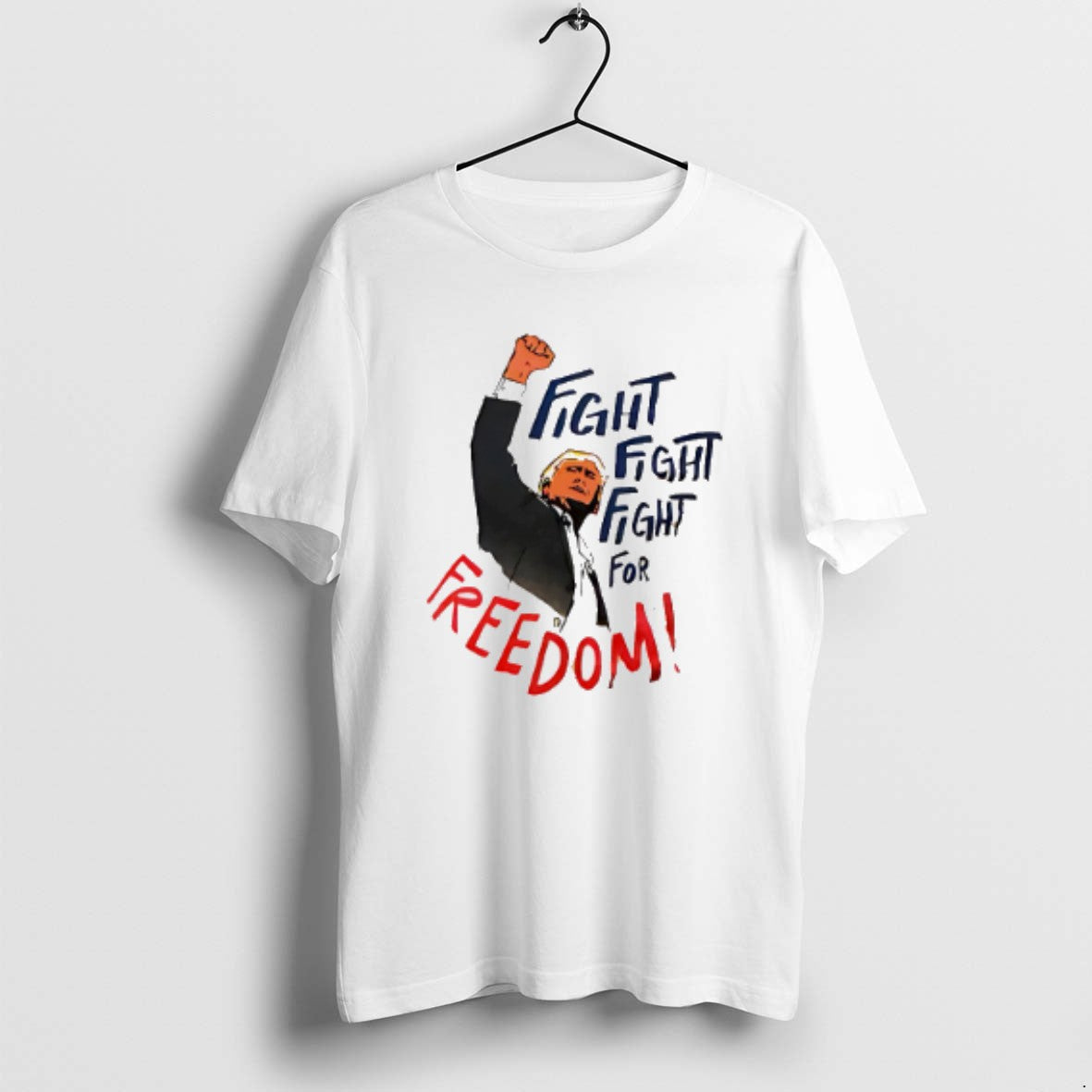 Official Fight Fight Fight For Freedom Trump T-Shirts, Hoodie, Sweatshirt | DripVista.com