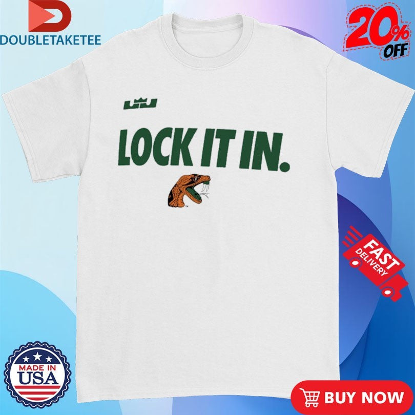 Official Florida A&amp;M Rattlers Lock It In Shirts