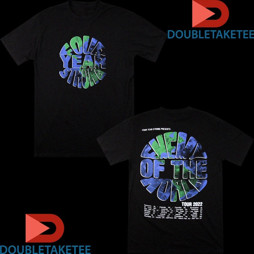 Official Four Year Strong World Tour 2022 Shirts