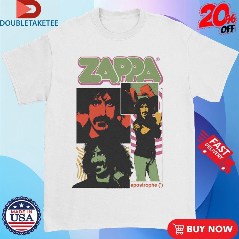 Official Frank Zappa Apostrophe Collage Shirts