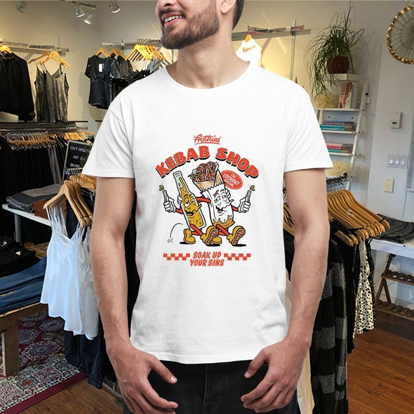 Official Frothies Kebab Shop Soak Up Your Sins Shirts