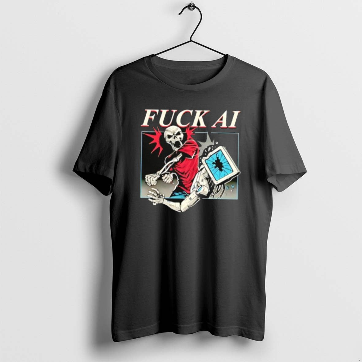 Official Fuck Ai Support Human Artists T-Shirts, Hoodie, Sweatshirt | DripVista.com