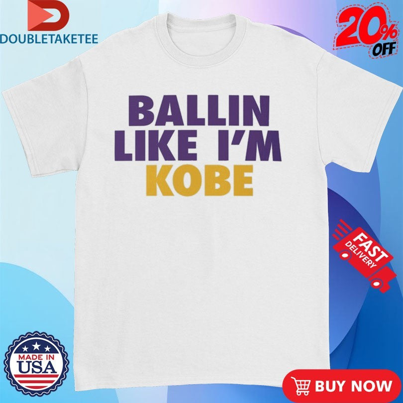 Official G Herbo Ballin Like I’m Kobe Statement Shirts