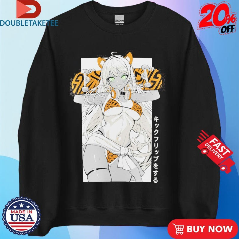Official Gamer Supps Waifu S5.12 Skater Girl Shirts