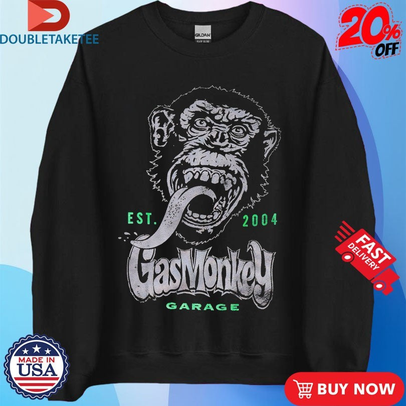 Official Gas Monkey Garage Monkey Est 2004 Shirts