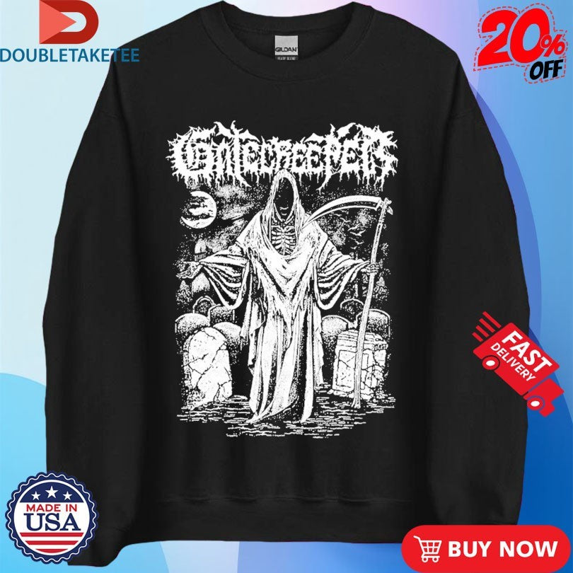 Official Gatecreeper Emptiness Grim Reaper Shirts