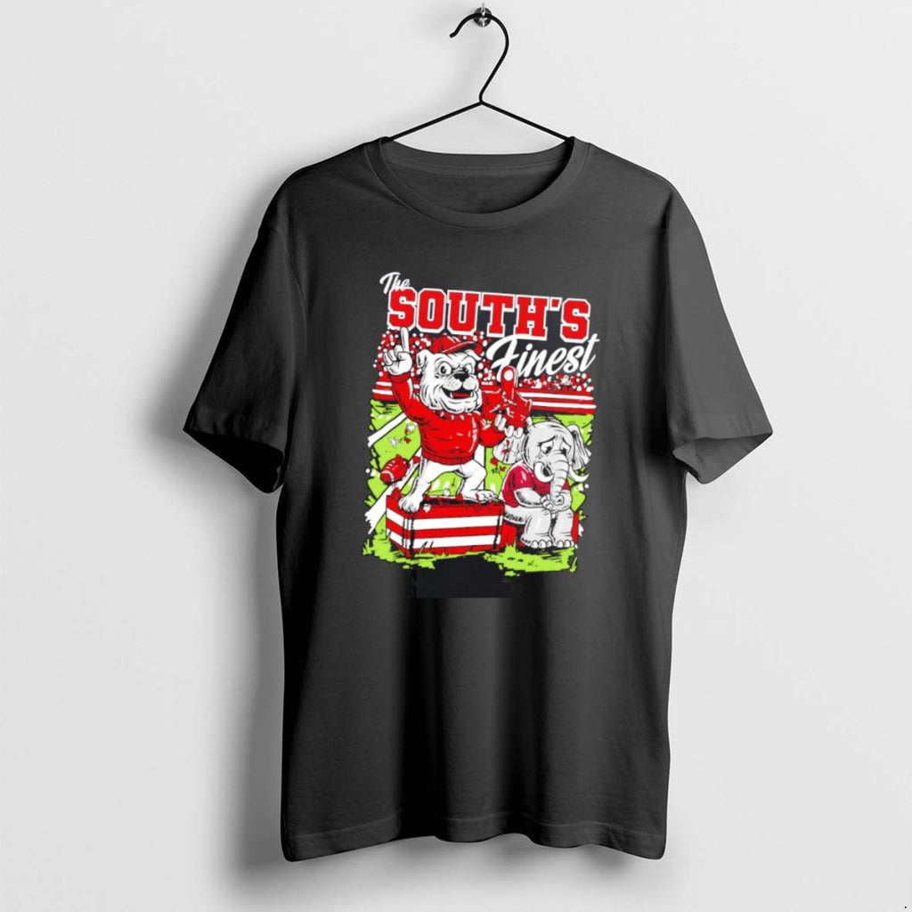 Official Georgia Bulldog Beat Alabama 2025 The Souths Finest T-Shirts, Hoodie, Sweatshirt | DripVista.com
