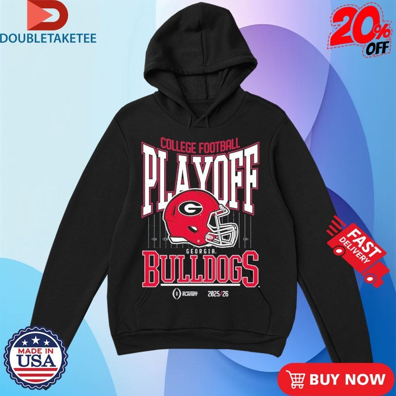 Official Georgia Bulldogs 2025-26 College Football Playoff Shirts