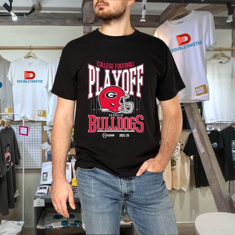 Official Georgia Bulldogs 2025-26 College Football Playoff Shirts