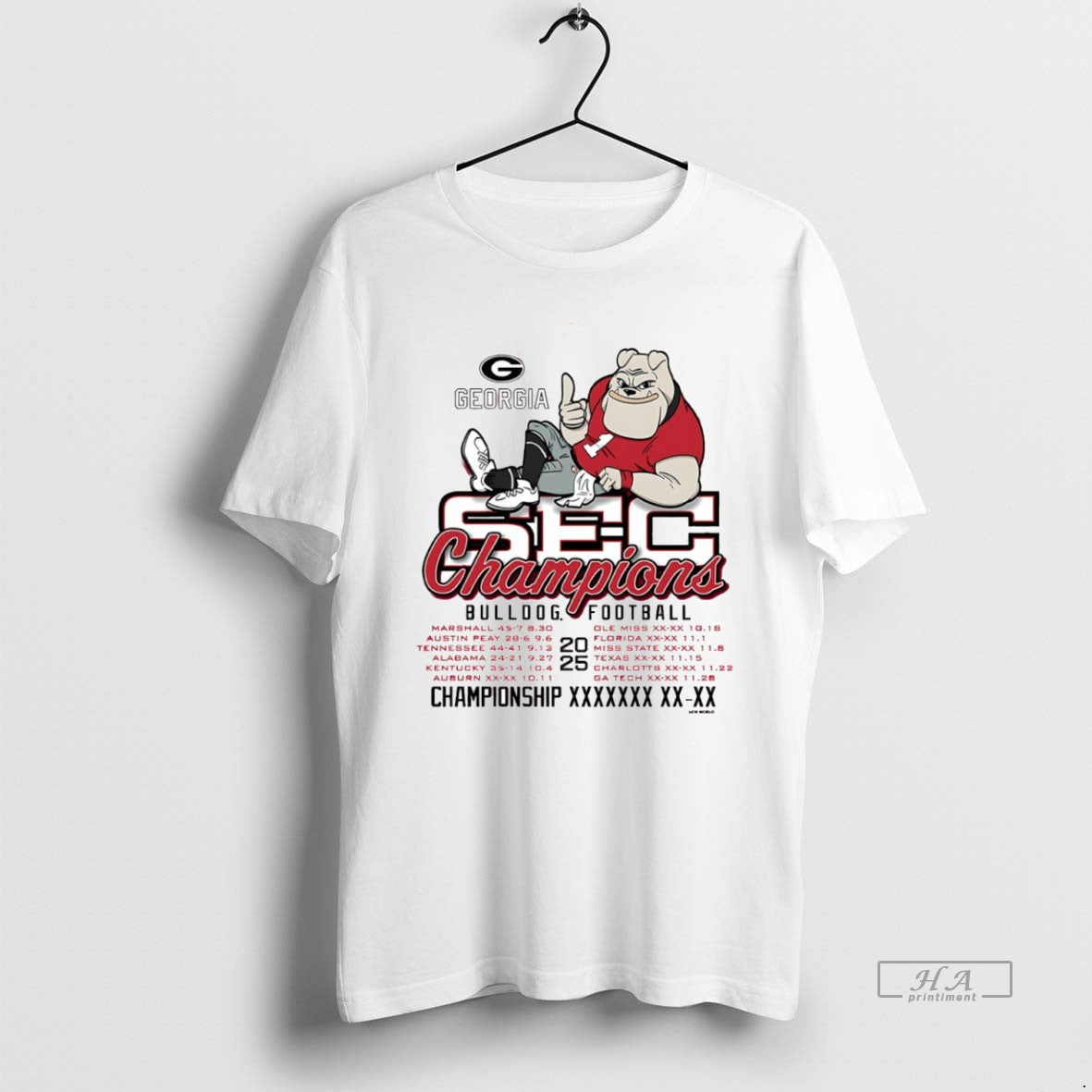 Official Georgia Bulldogs 2025 Sec Football Champions Mascot Circle T-Shirts, Hoodie, Sweatshirt | DripVista.com