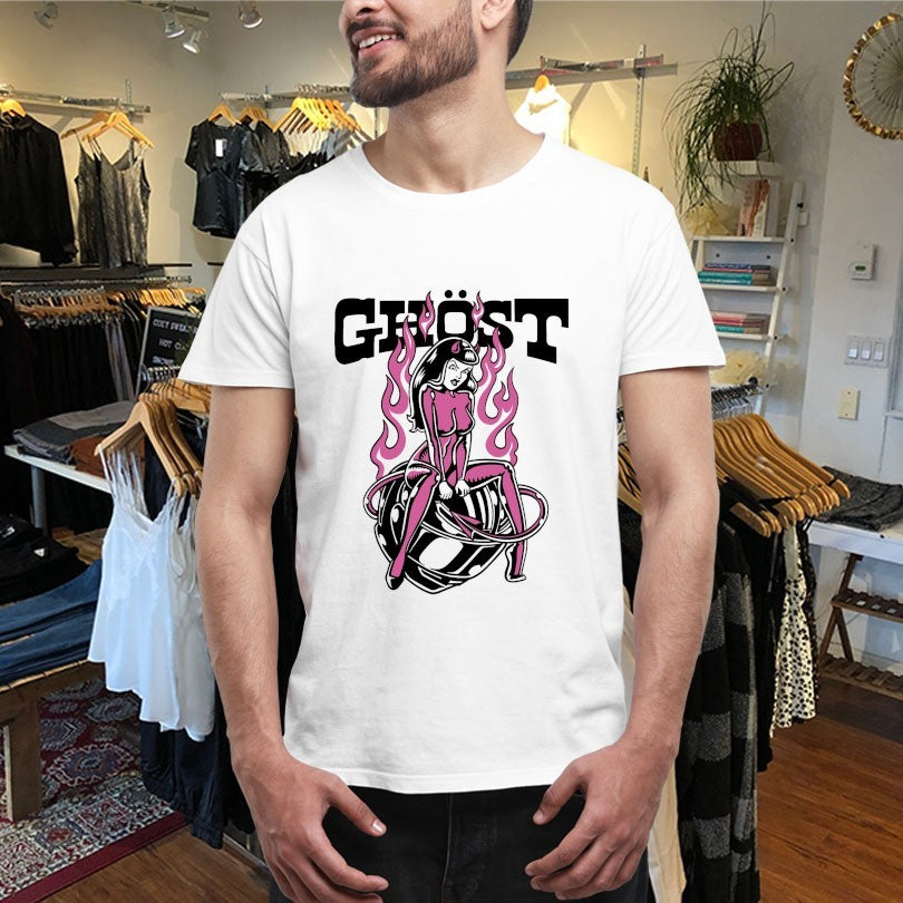 Official Ghost Racing Girl Helmet Shirts