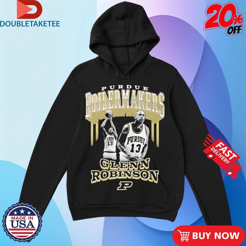 Official Glenn Robinson Player Posture Purdue Boilermakers Basketball Shirts