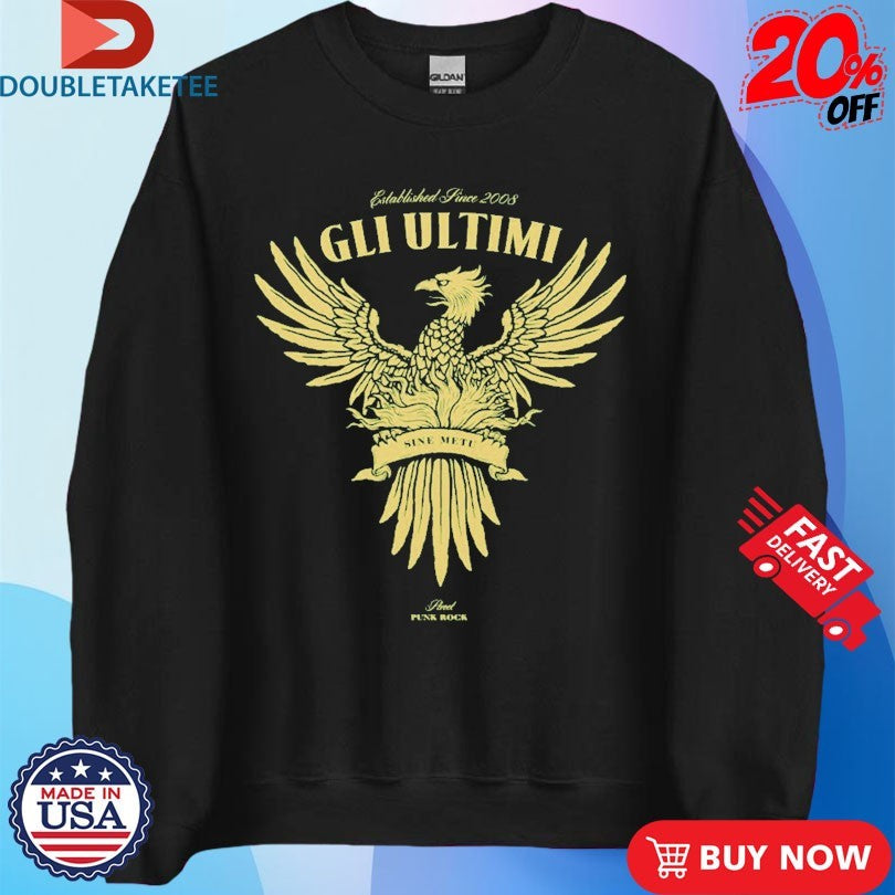 Official Gli Ultimi Sine Metu Since 2008 Shirts