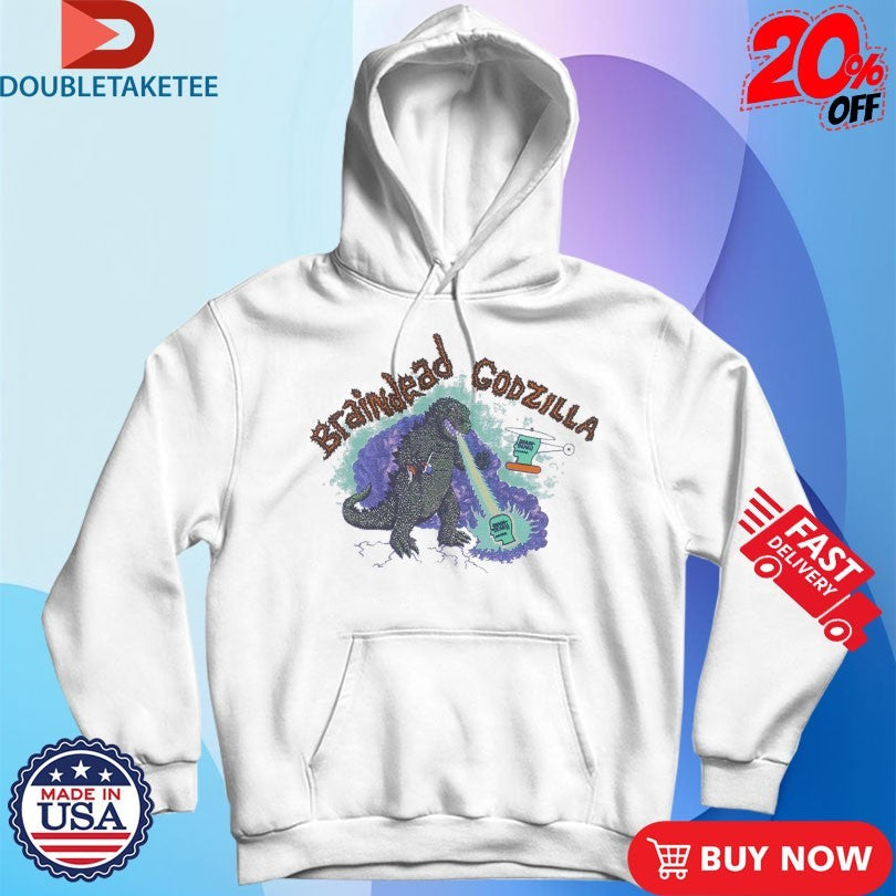 Official Godzilla X Brain Dead Shirts