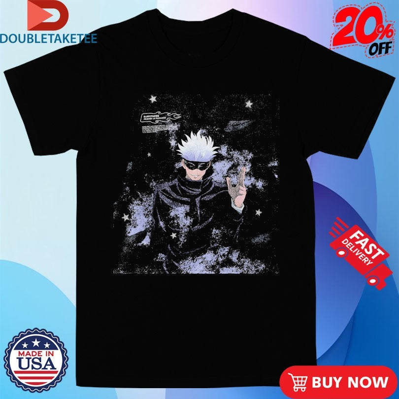 Official Gojo Satoru R1pfitness Reborn In Paradise Shirts