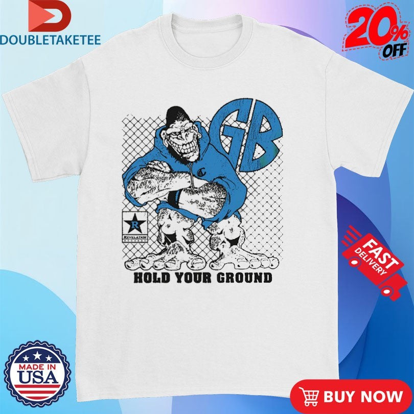 Official Gorilla Biscuits Hold Your Ground Shirts