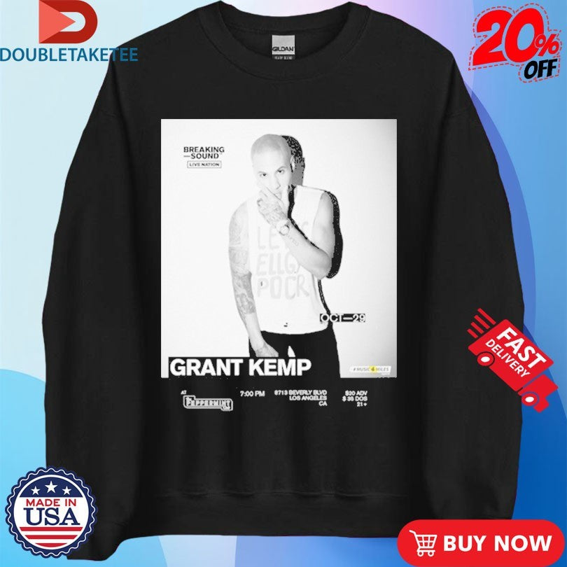 Official Grant Kemp X Breaking Sound Shirts