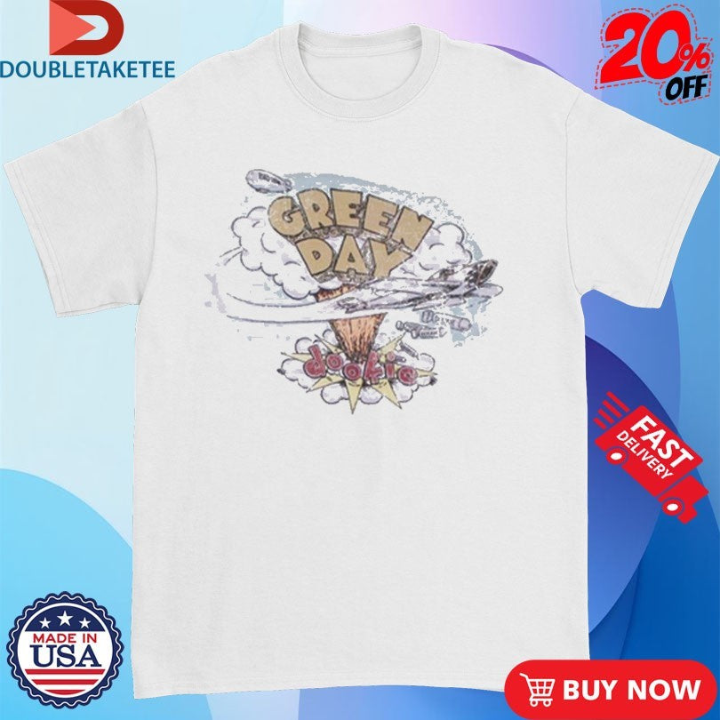 Official Green Day Dookie Album Shirts