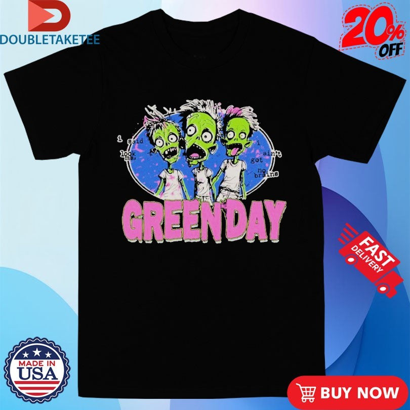 Official Green Day X Zombie Shirts