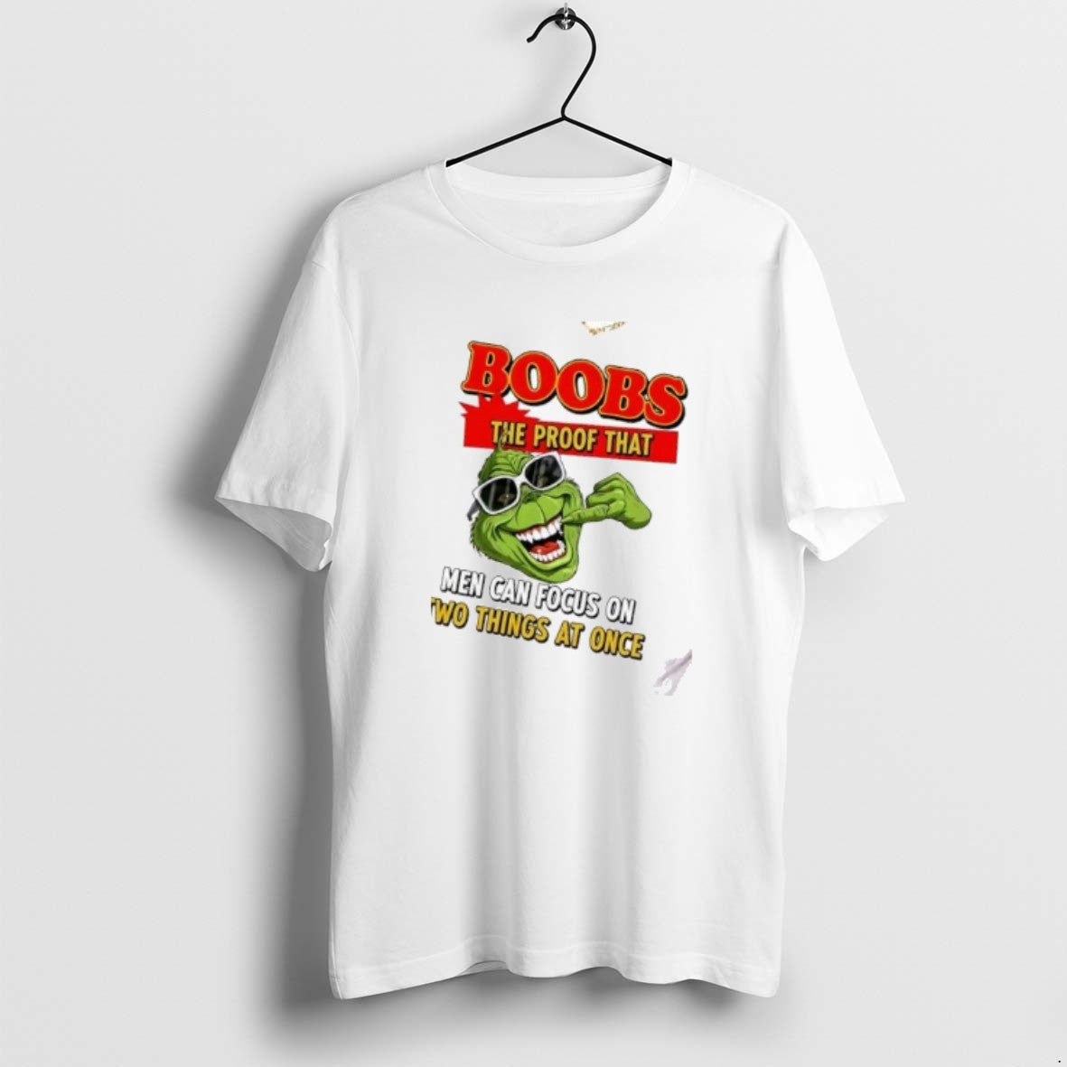 Official Grinch Boobs The Proof That Men Can Focus On Two Things At Once T-Shirts, Hoodie, Sweatshirt | DripVista.com