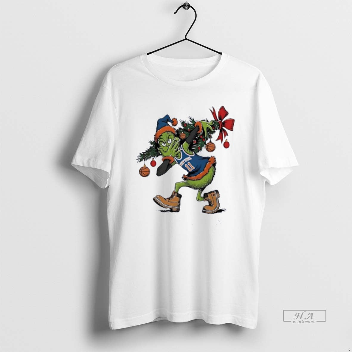 Official Grinch X Jalen Brunson 3 Point Celebration Christmas T-Shirts, Hoodie, Sweatshirt | DripVista.com