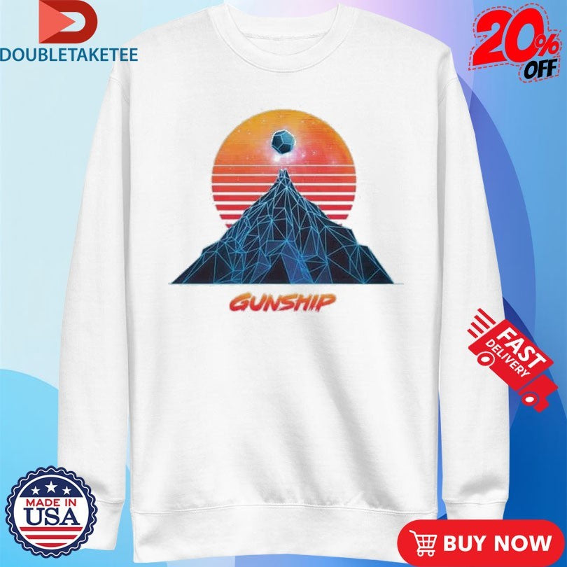 Official Gunship Sun And Mountain Shirts