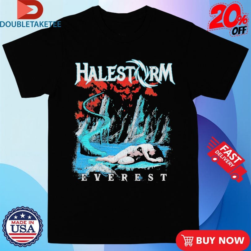 Official Halestorm Distressed Everest Shirts