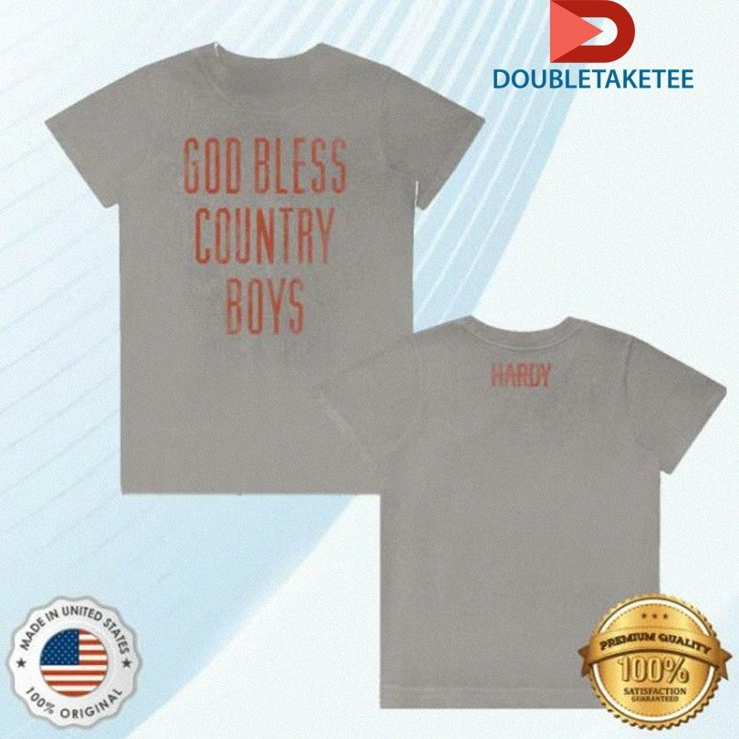 Official Hardy God Bless Country Boys Shirts