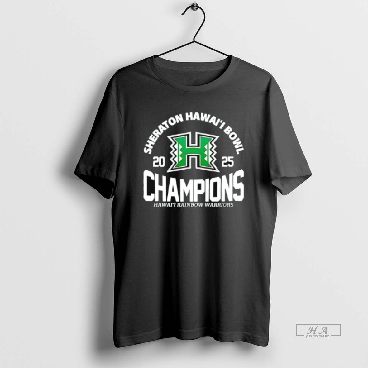 Official Hawaii Rainbow Warriors 2025 Hawai Bowl Champions T-Shirts, Hoodie, Sweatshirt | DripVista.com