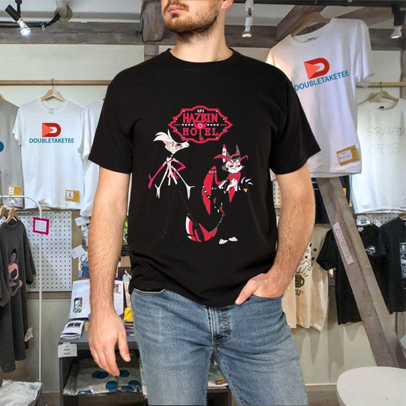 Official Hazbin Hotel Husk Angel Dust Loser Shirts