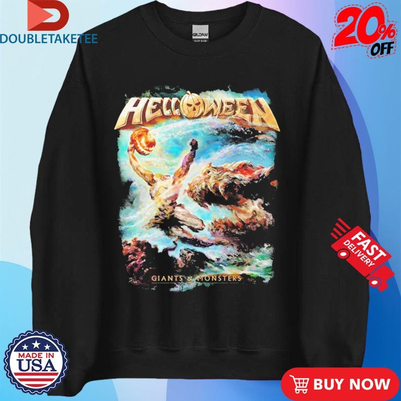 Official Helloween Giants And Monsters Europe 2025 Tour Dates Shirts