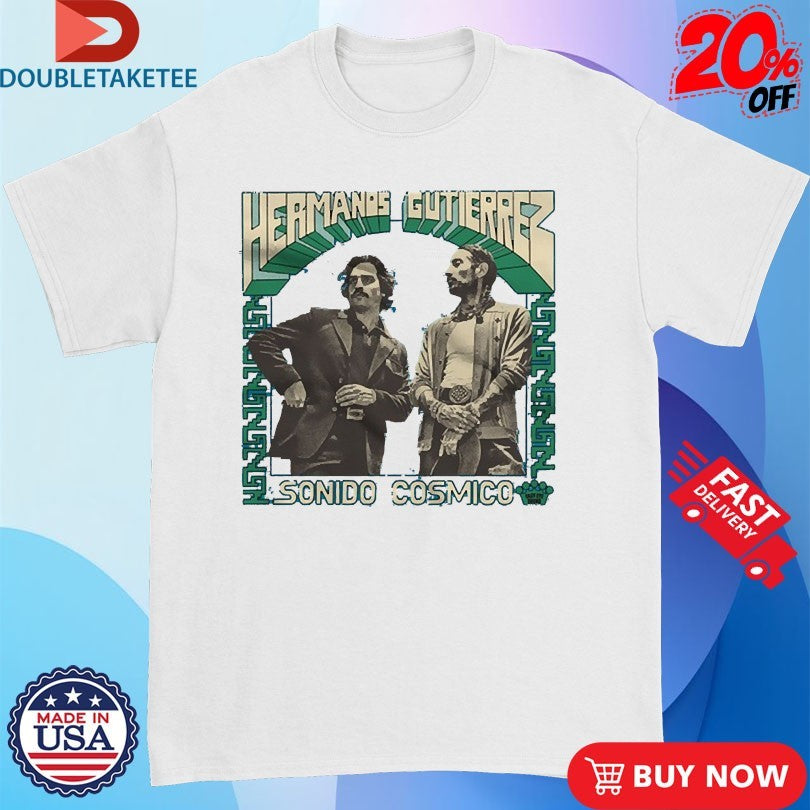 Official Hermanos Gutiérrez Sonido Cósmico Turquoise Shirts