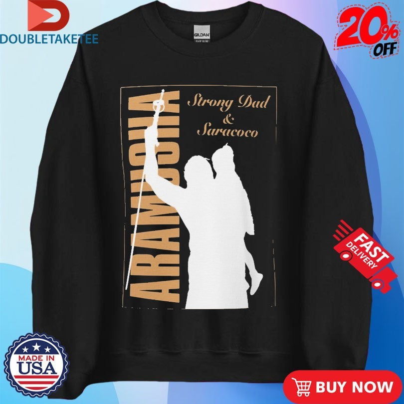 Official Hirooki Goto Strong Dad And Saracoco Shirts