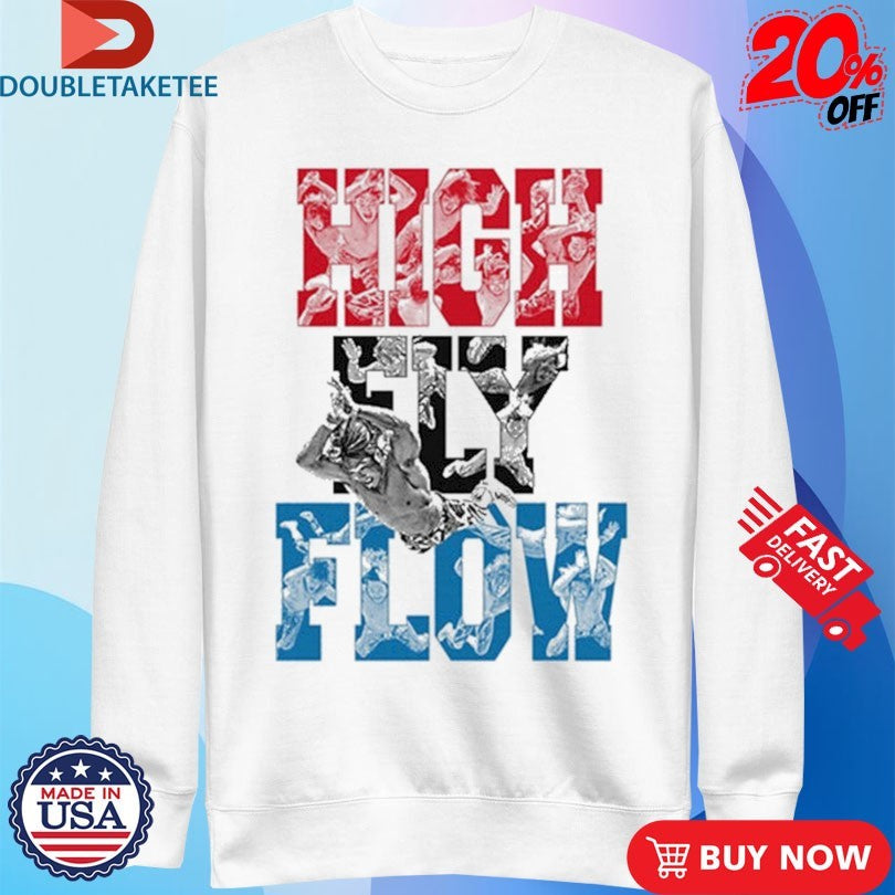 Official Hiroshi Tanahashi High Fly Flow Shirts