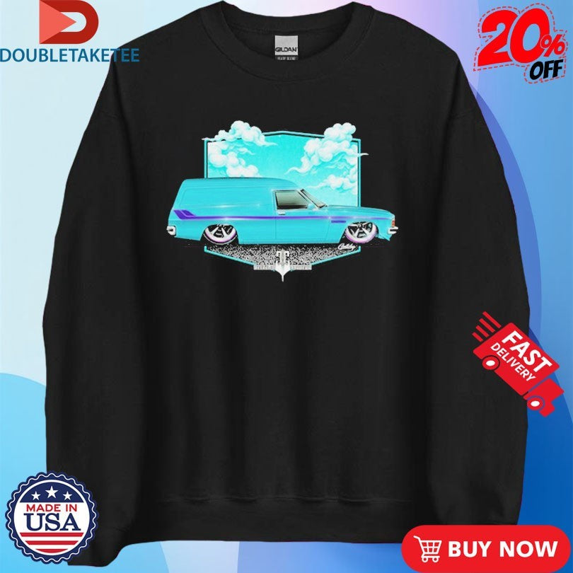 Official Holden HZ Sandman Turquoise Panel Van Shirts