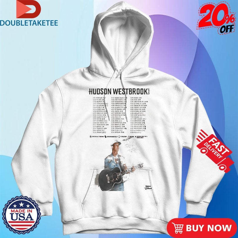 Official Hudson Westbrook Tour 2026 Shirts