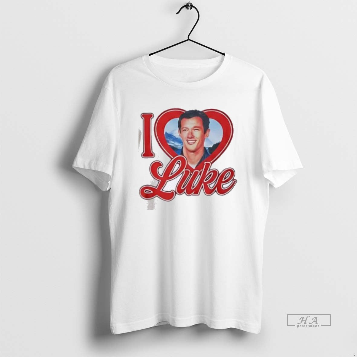 Official I Love Luke Heart Vintage T-Shirts, Hoodie, Sweatshirt | DripVista.com